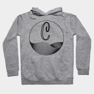 Initial Name C Hoodie